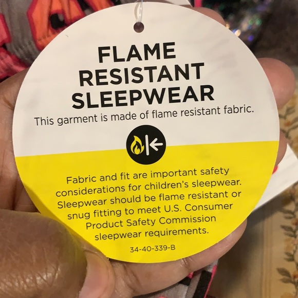 New Total girl flame resistant lol sparkle sleep pants - Picture 9 of 9